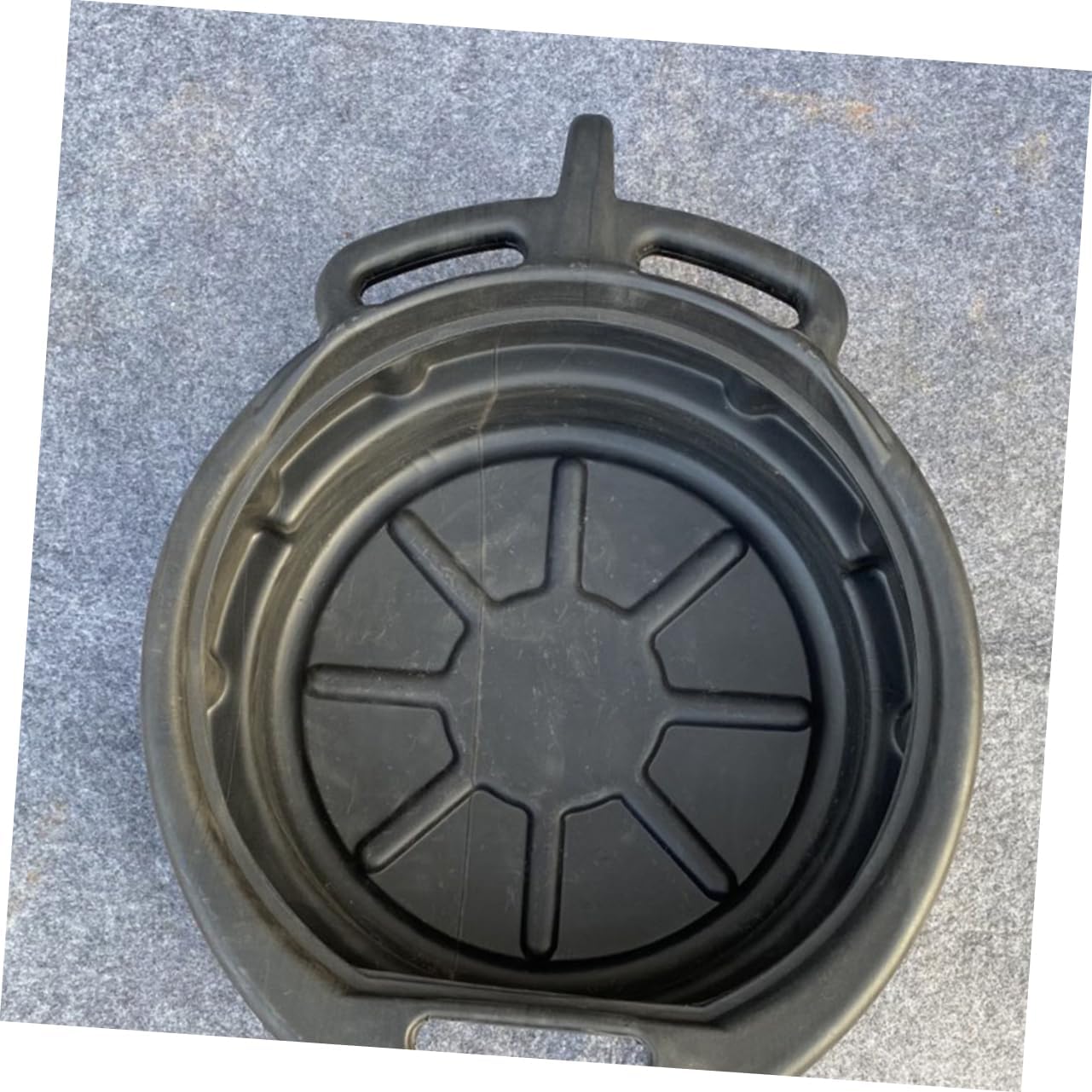 MAGICLULU Motorcycle Oil Drain Pan Oil Change Pan Capacity Automotive Accessories