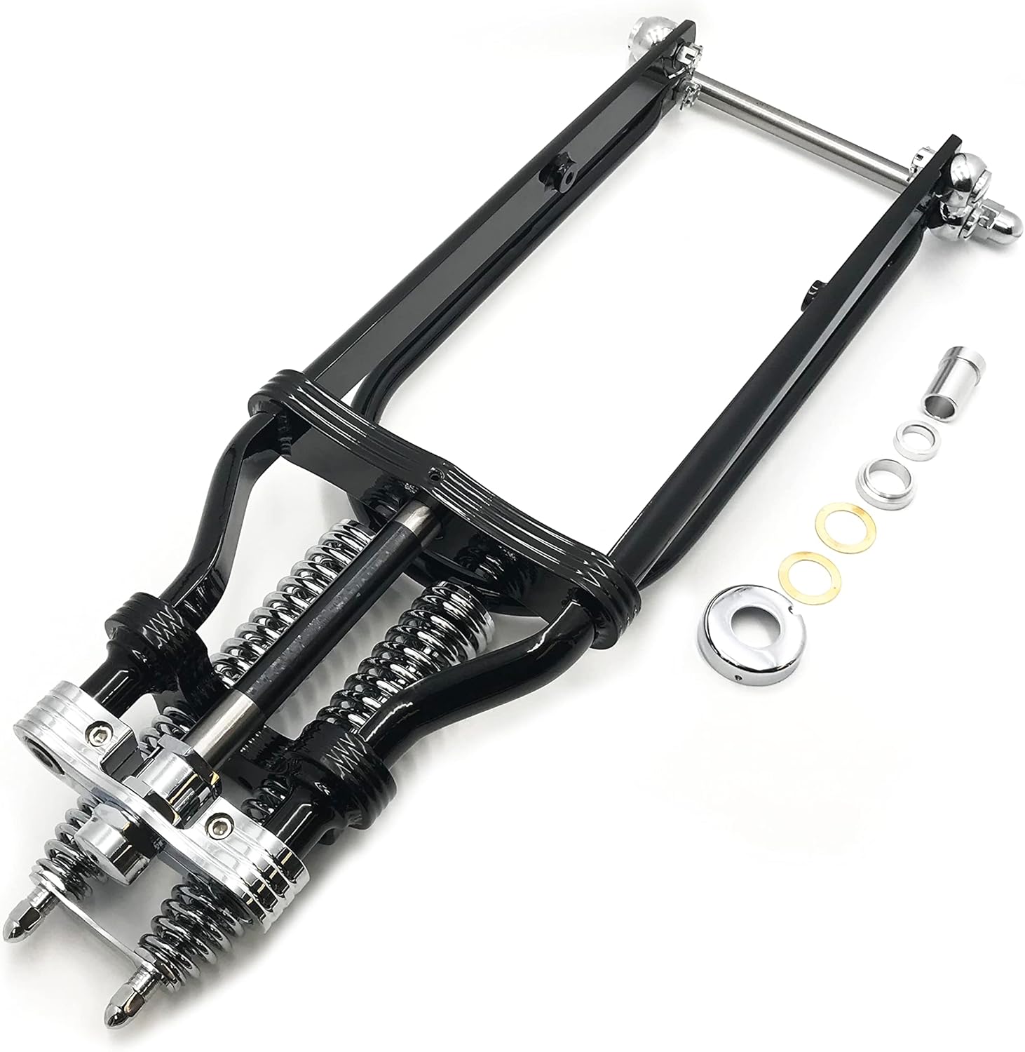 SF001-III- Compatible with Black Springer Front End +2" Length H-D Sportster Bobber Chopper