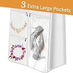 72" Wedding Dress Garment Bag with 10'' Gusseted Dress Bags for Gowns Long 4 Pockets Dress Cover for Women, White