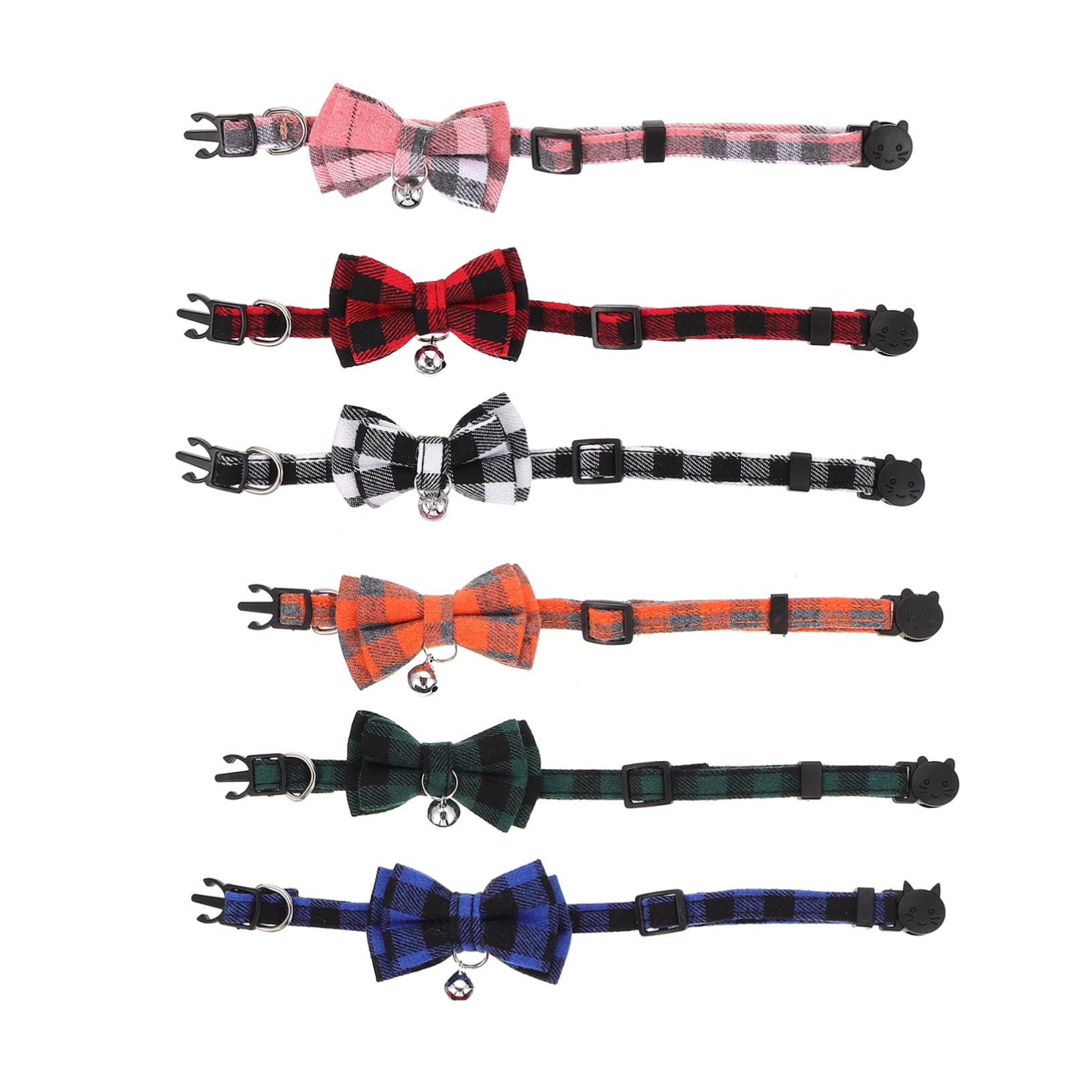 Collares de gato con cascabeles VILLFUL: Lazo decorativo y comodidad en suministros para mascotas