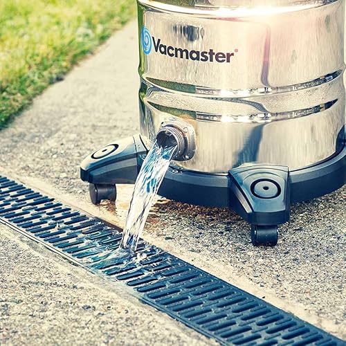 Vacmaster VQ1530SFDC 1500W 30L Nass Trockensauger Bodenstaubsauger Starke Saugleistung Staubsauger Edelstahl