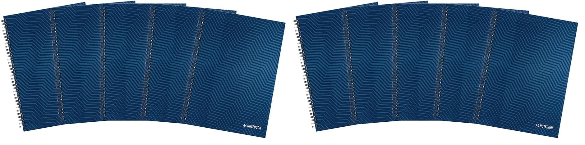 Summit, quaderno formato A4, rilegato a spirale e a righe, 100 pagine, confezione da 10