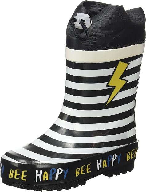 TUC TUC Botas De Agua Rayas Niño Negras Bee Happy Fw21, Stivali in Gomma  Bambini e Ragazzi : Amazon.it: Scarpe e borse