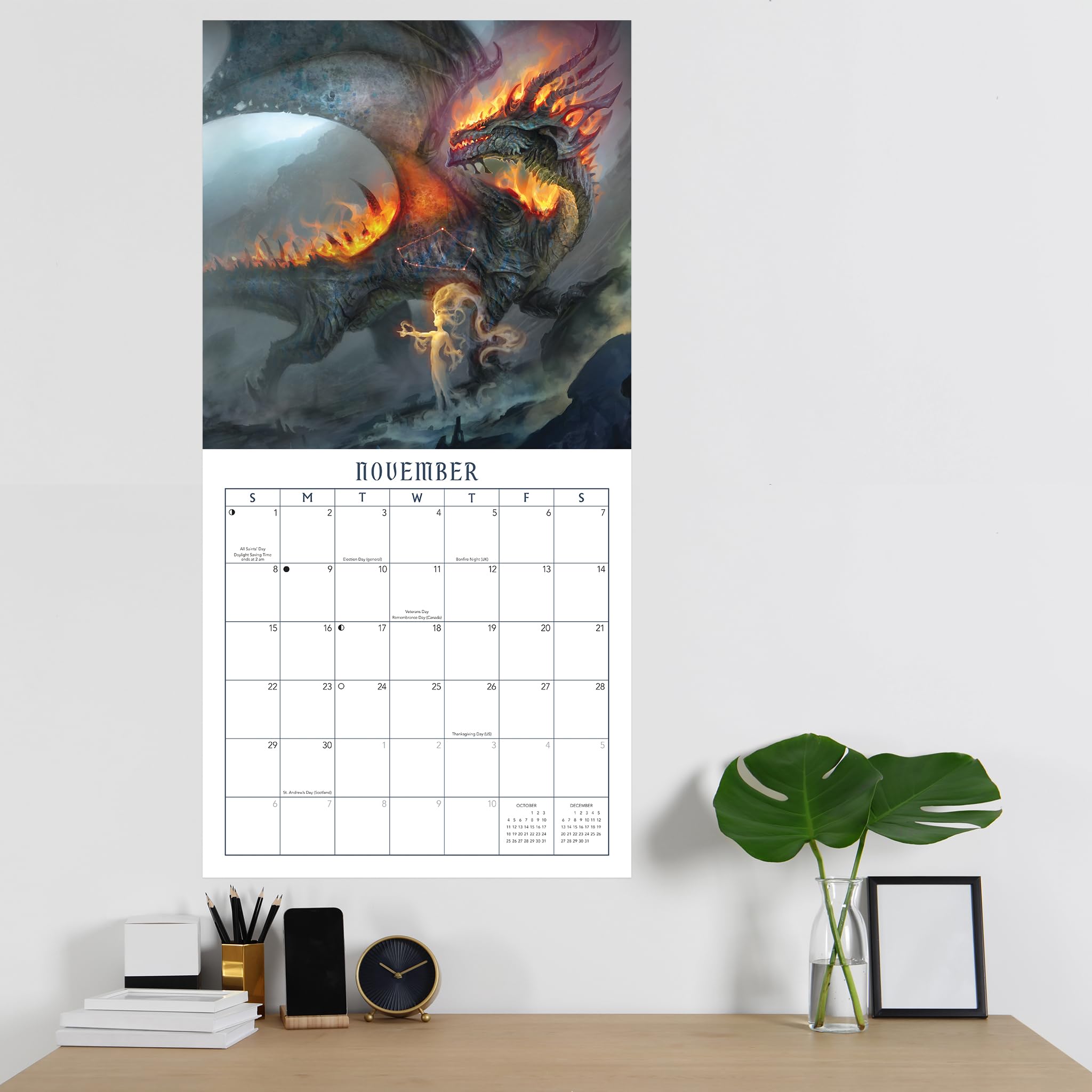 Llewellyn's 2026 Dragon Calendar (Llewellyn's 2026 Calendars, Almanacs & Datebooks)