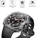 CASENED Tempered Glass Protective Case for Apple Watch Series 10 (2024) 46mm – Ultra-Thin, Scratch-Resistant (Transparent, Galaxy Watch 7 Ultra [47mm]) gallery image