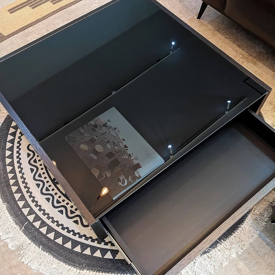 Amazon.co.jp: GENERAL SHAPE GS-BOX GLASS TABLE Center Table, Glass