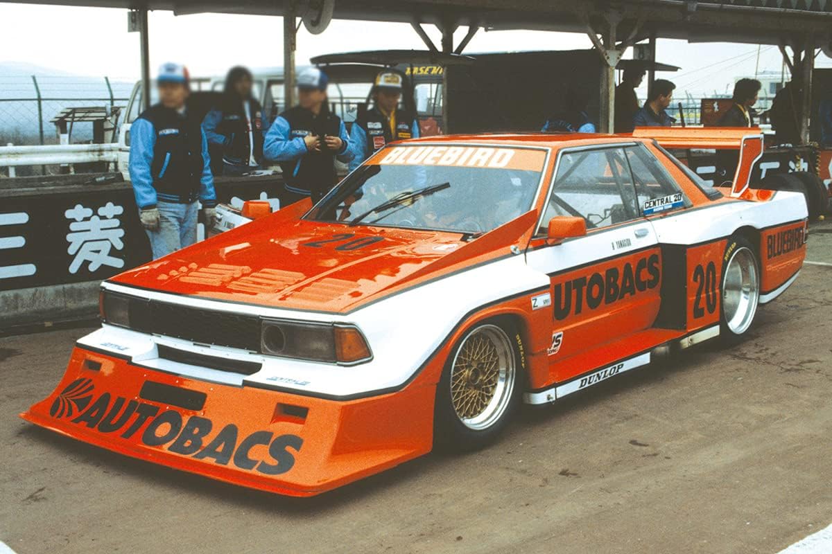 Aoshima Nissan KY910 Bluebird Super Silhouette ’83 1:24 Scale Model Kit
