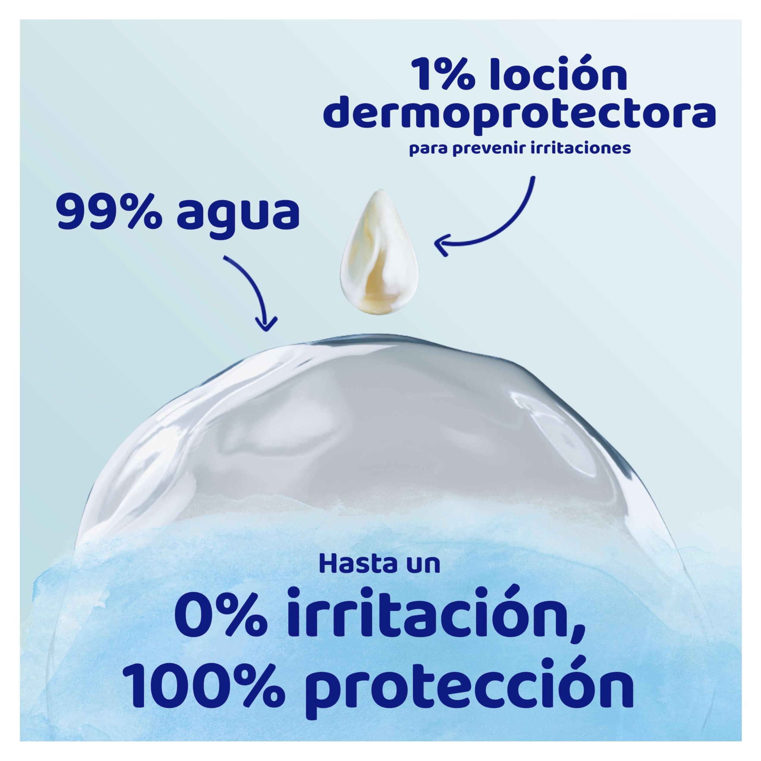 Dodot Toallitas Aqua Pure para Bebé, 1.296 Toallitas, Ayuda a restaurar el pH natural de la piel, 99% agua
