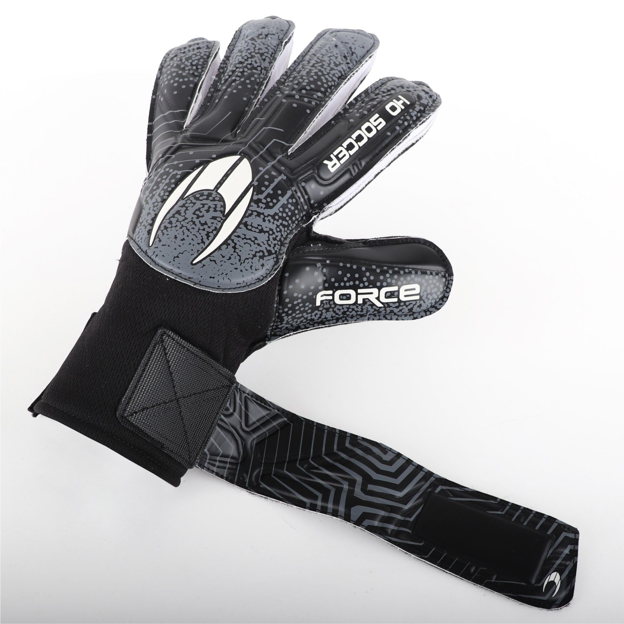 HO Soccer Force Black Guantes de Portero Niños