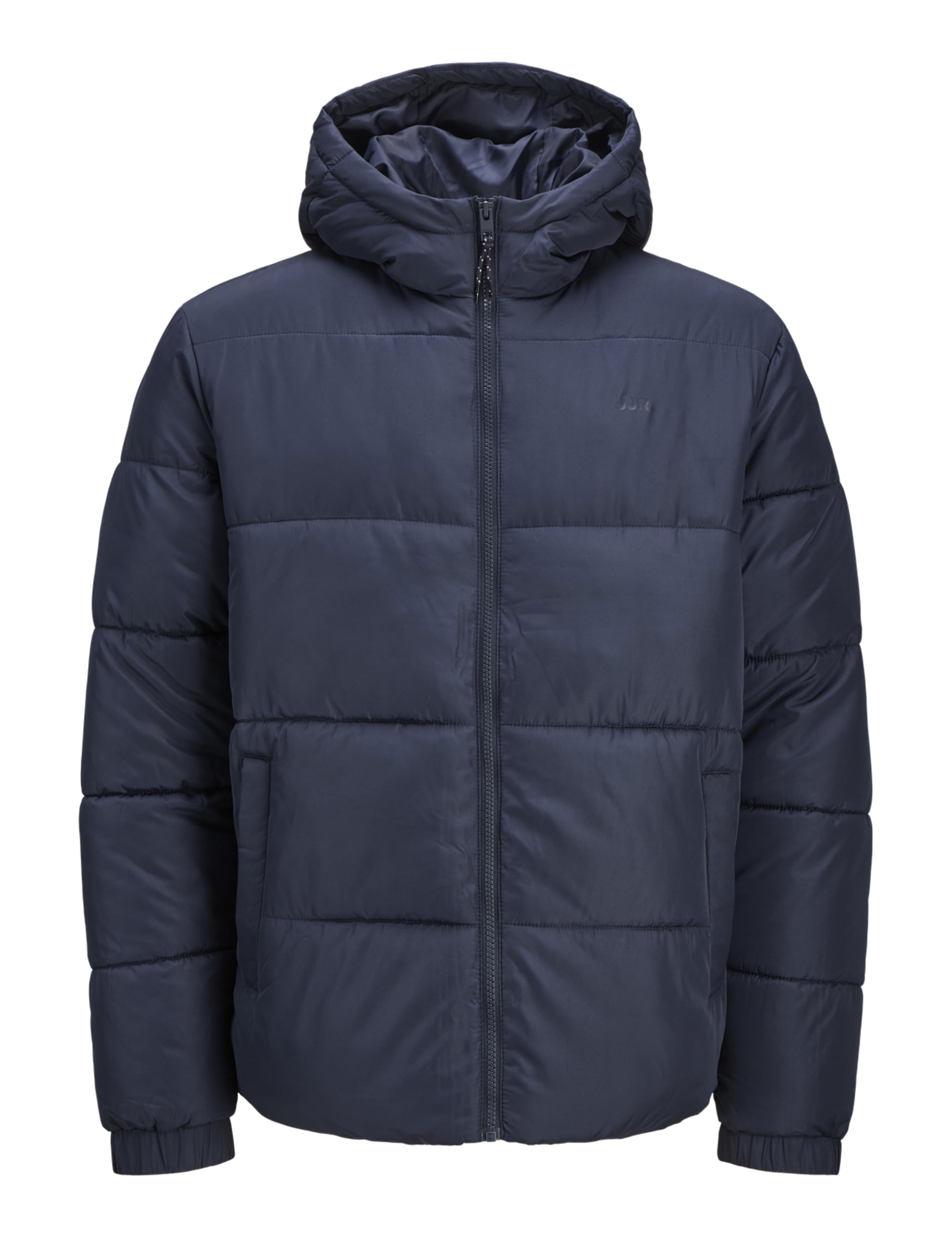 JJ REBEL Herren Jrebrebel Logo Puffer Hood