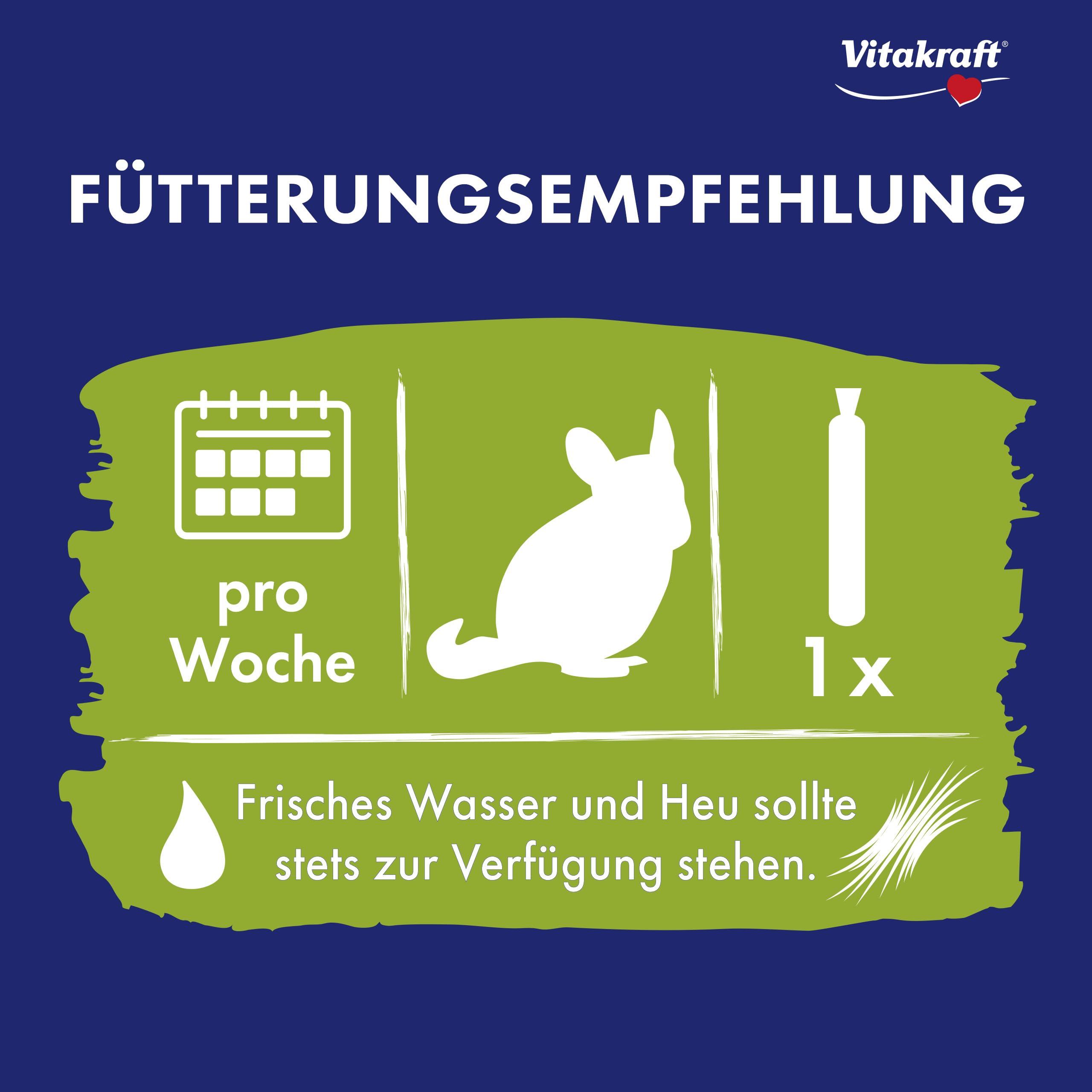 Vitakraft Kräcker, Knabberstangen, Nagersnack, für Chinchillas, zur Zahnpflege, mit Kräutern, mit Hagebutte, ohne Zusatz von Zucker und Getreide (10x 112g)