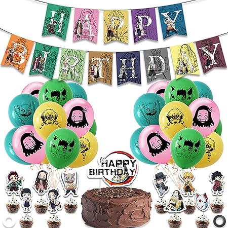 Amazon 鬼滅の刃 誕生日 飾り付け バースデー バルーン Happy Birthday 飾り 風船 装飾 男の子 女の子 B 風船 バルーン おもちゃ Amazon 鬼滅の刃 誕生日 飾り付け バースデー バルーン Happy Birthday 飾り 風船 装飾 男の子 女の子 B 風船 バルーン おもちゃ