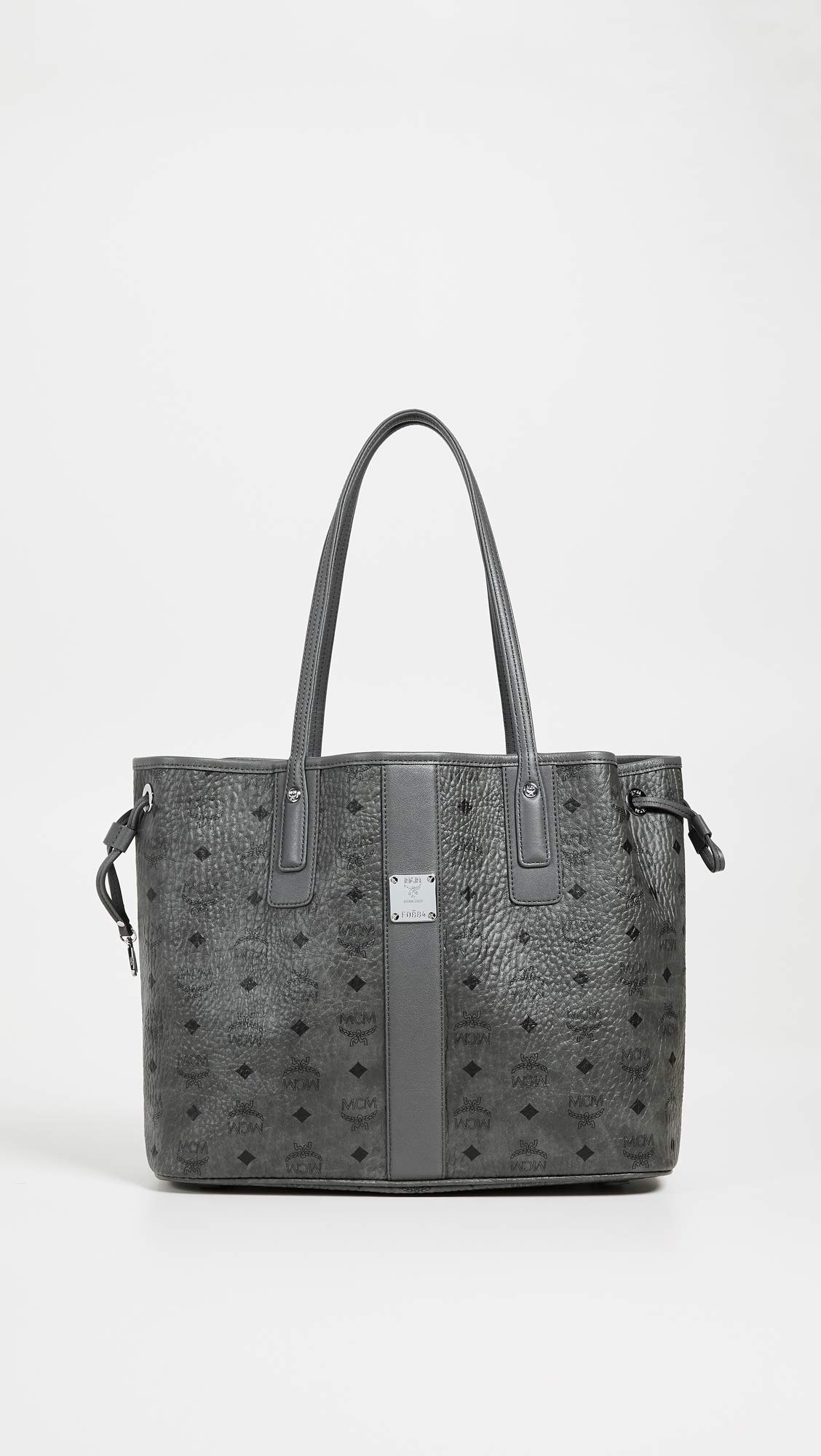 Mcm Liz Shopper Mcm Phantom Grey Mcm Grey Tote