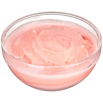 J and J Snack Foods Luigi's Raspberry Sherbet Cup, 4 Ounce, Pink, Disposable, Everyday Use, Everyday Baking