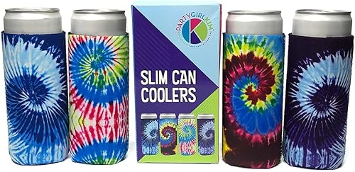 Miniatura 3 de Slim - Enfriadores de latas  Enfriador de latas delgado con aislamiento de neopreno para latas altas y delgadas de 12 onzas como seltzers