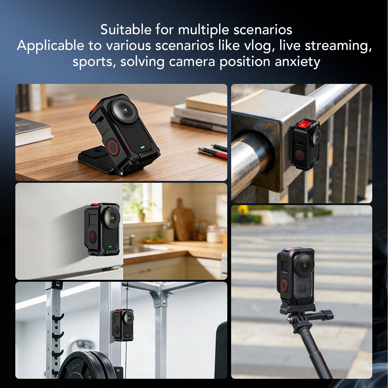 Nano Camera Cage, Magnetic Attachment Resistente