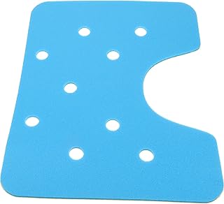STOBAZA Shower Chair Pad U Shaped Bath Seat Cushion Anti Skid Cover Bathroom Tub Transfer Bench, Waterproof Soft Foam Padded Bath Chair Shower Stool Seat Mat for Elderly