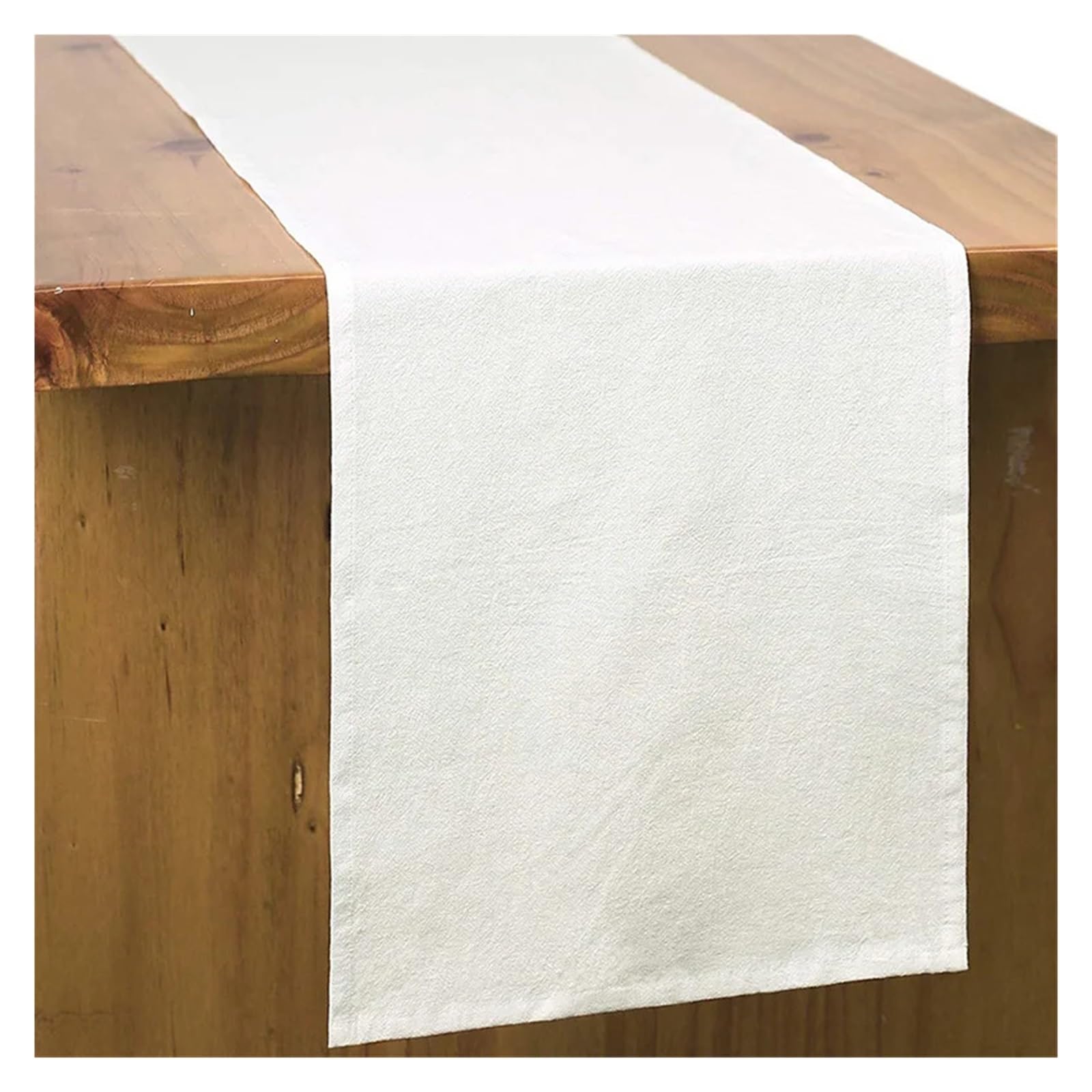 Ruffle Table Runner Cotton Ruffle White Table Runners for Rustic Wedding Decoration Birthday Party Living Room(Burgundy,30X180CM 1pc)