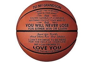 PRSTENLY My Grandson Gift Outdoor Basketball