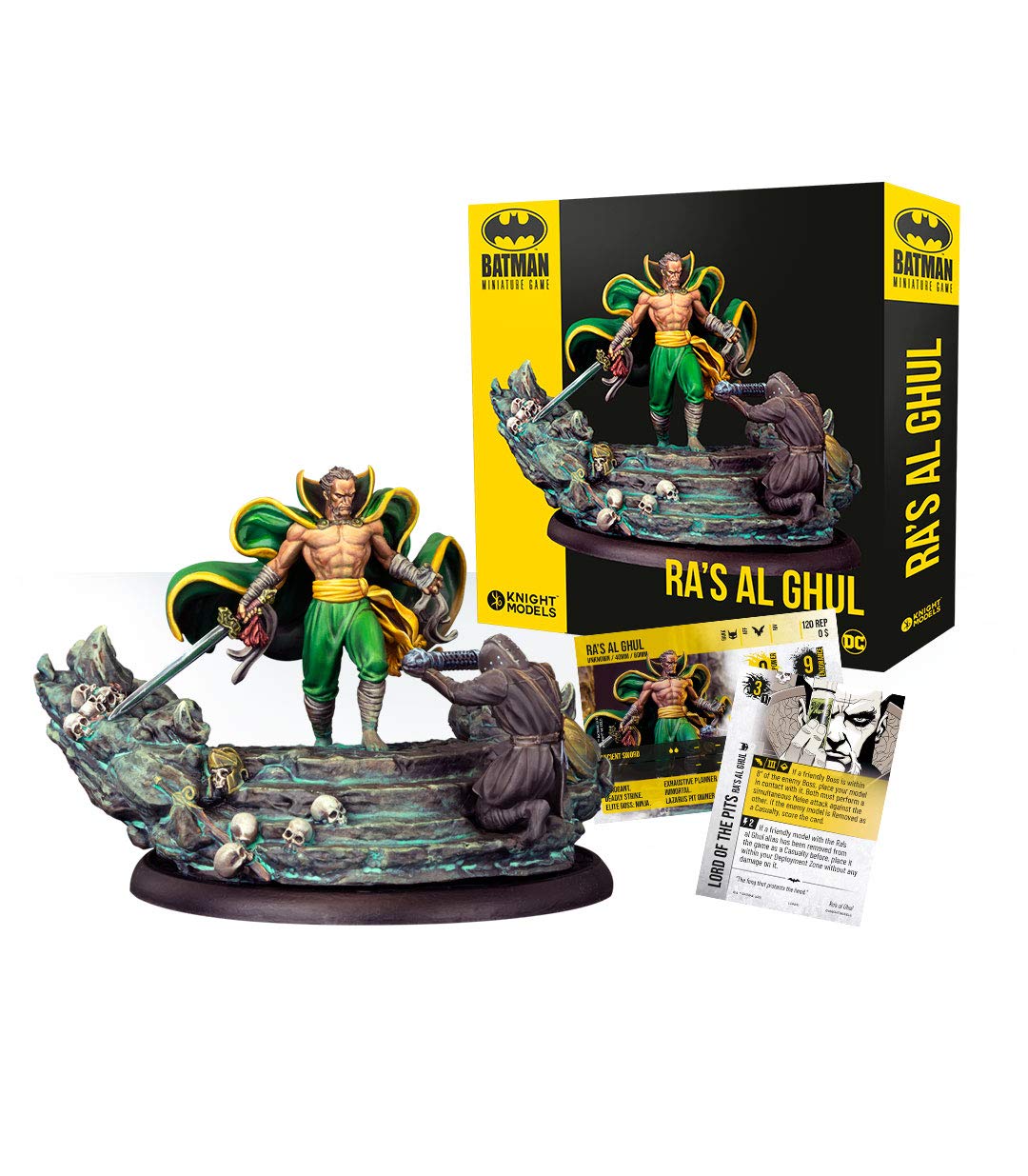 Figurine Talia Al Ghul - Knight Models Batman Miniature Game - 35mm - Neuf Sous Blister