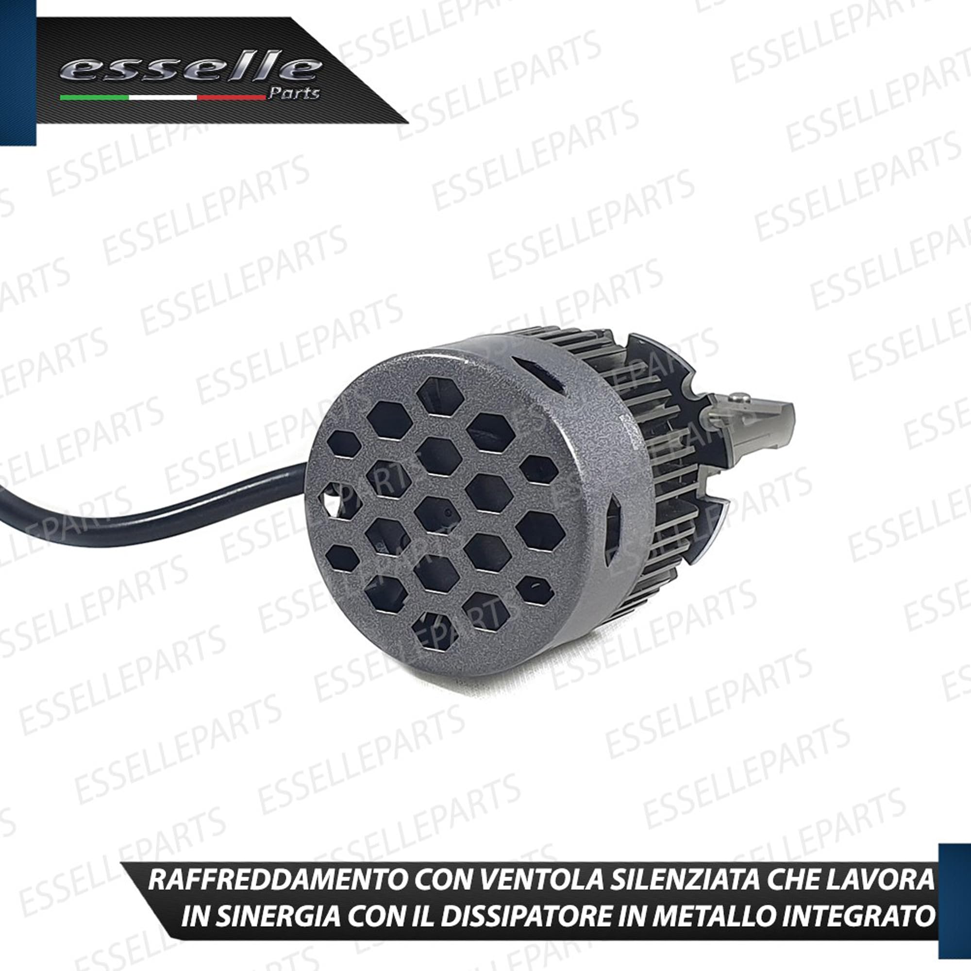 Coppia Lampade D2S LED 12000 Lumen 6000K specifiche per Bmw Serie 5 E39 Fino al 08-2000 – Conversione da Xenon a LED Plug & Play Canbus – Luce Bianco Ghiaccio Ultra Potente – 35W CSP Alta Luminosità