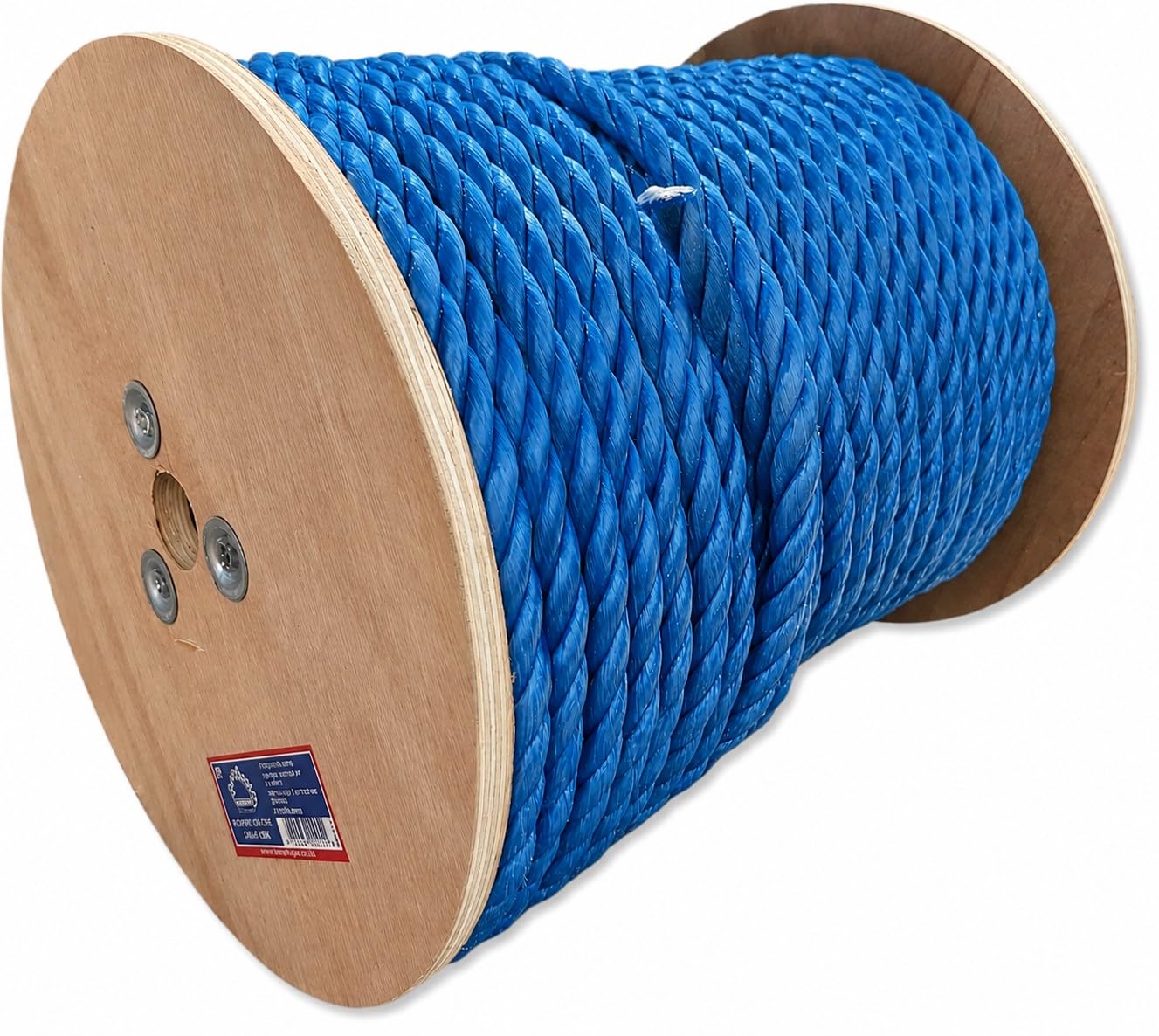 100M TRADE REELS EVERLASTO BLUE POLYPROPYLENE POLY ROPE 6MM 8MM 10MM 12MM 14MM (14MM)