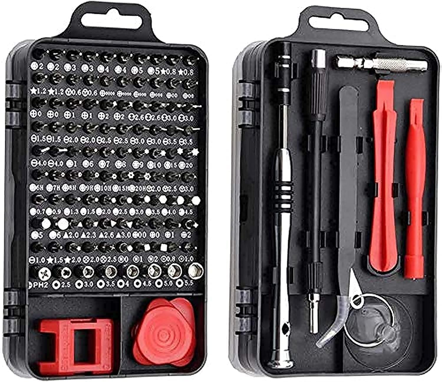 BePrincess Precision Screwdriver Set,BePrincess 112 in 1 Magnetic Screwdriver Repair Tool Kit for Eyeglasses/Watch,Cellphone/PC/Electronic