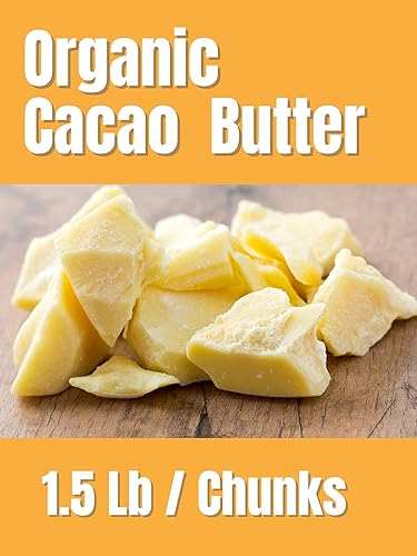 Miniatura 5 de Greenfields Superfoods Manteca de cacao orgánica 1 libra natural sin refinar