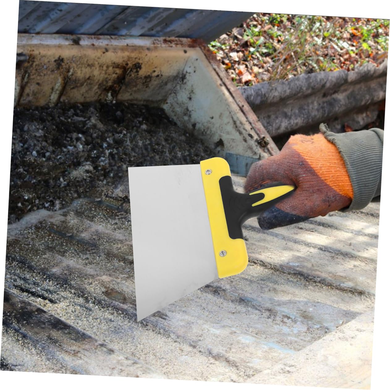 BESPORTBLE 10piezas Rascador De Excrementos De Pájaro De Acero Inoxidable Herramienta De Limpieza para Jaulas De Aves y Superficies Eficaz para Remover Excrementos De Aves