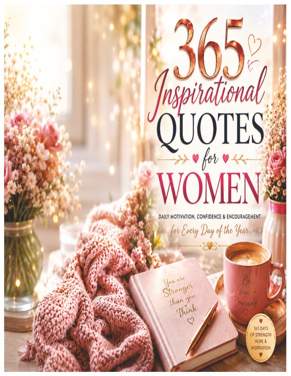 365 Inspirational Quotes for Women: Daily Motivation, Encouragement, and Positive Thoughts to Inspire Confidence, Happiness, and Success
