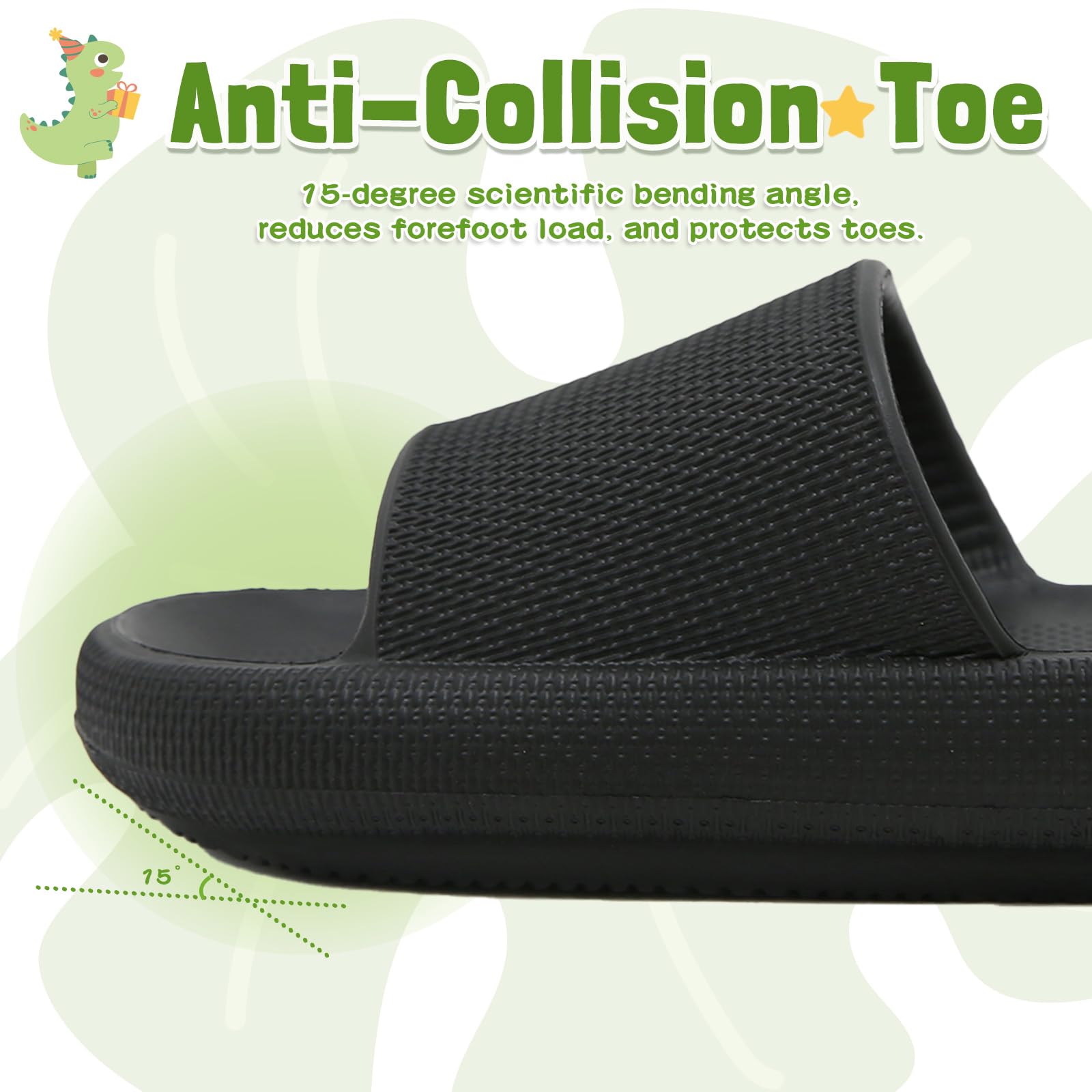 Claquette Enfant Pantoufles de Bain Garcon Fille Sandales Plage Piscine Été Antidérapant Chausson de Douche