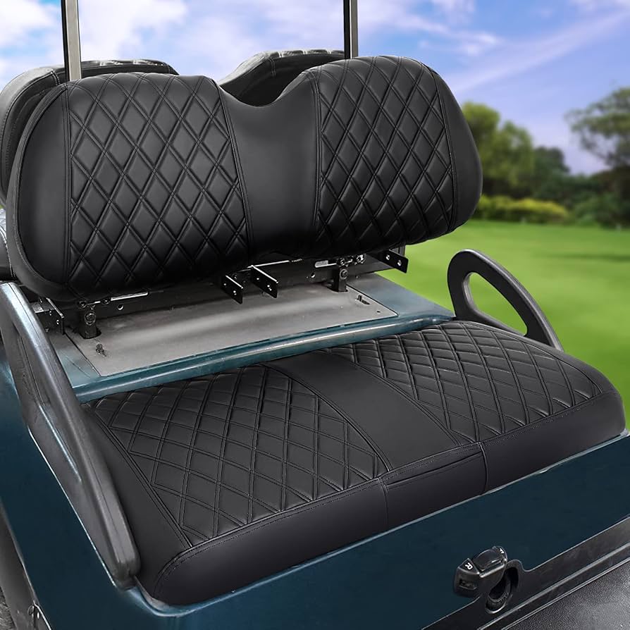 ゴルフカート　シートカバーセット Amazon | iLSKW レザーシートカバー クラブカー プレセデント