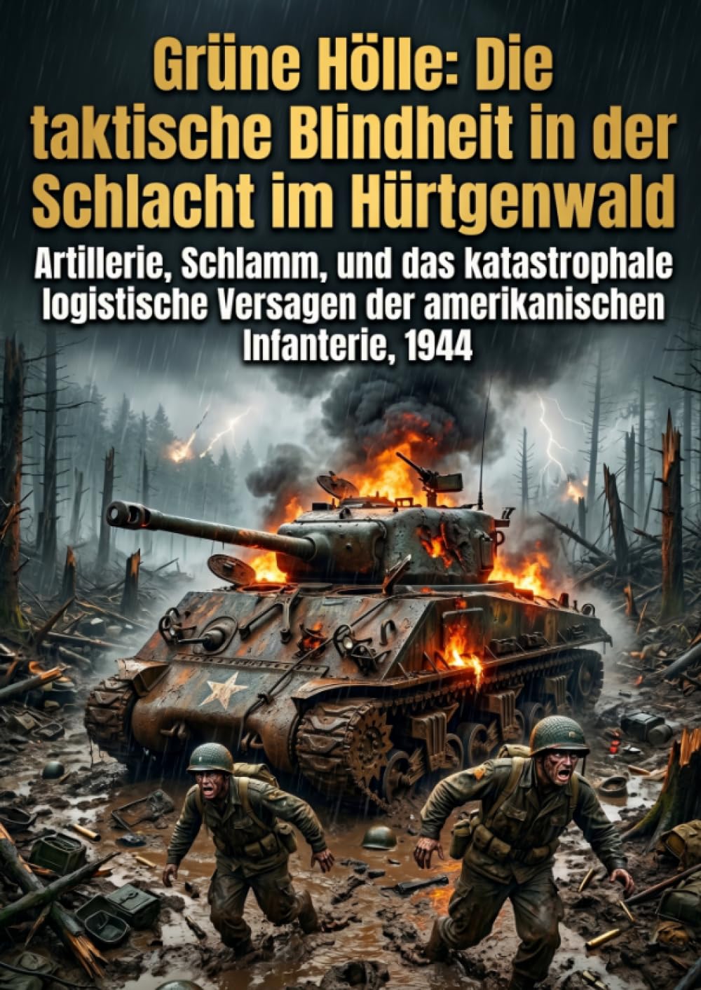 Grüne Hölle: Die taktische Blindheit in der Schlacht im Hürtgenwald: Artillerie, Schlamm, und das katastrophale logistische Versagen der amerikanischen Infanterie, 1944