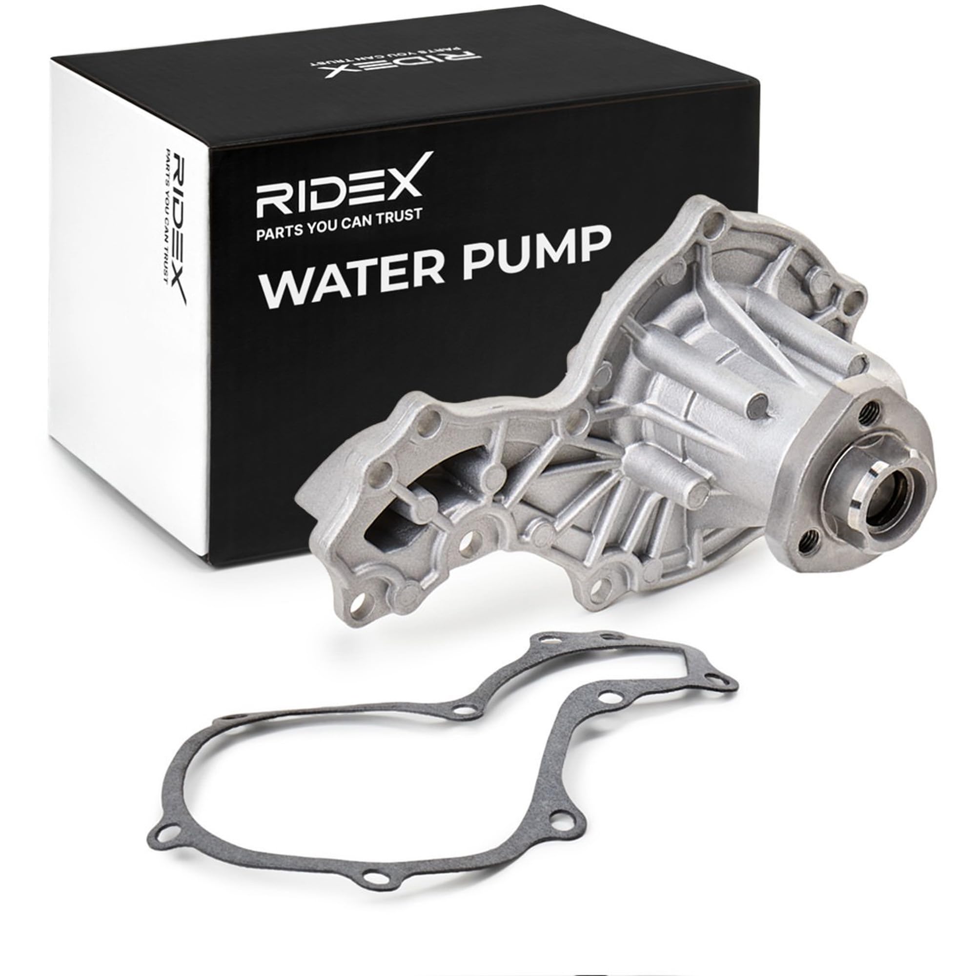 1260W0519 RIDEX Pompa acqua con guarnizione, Termostato montato in