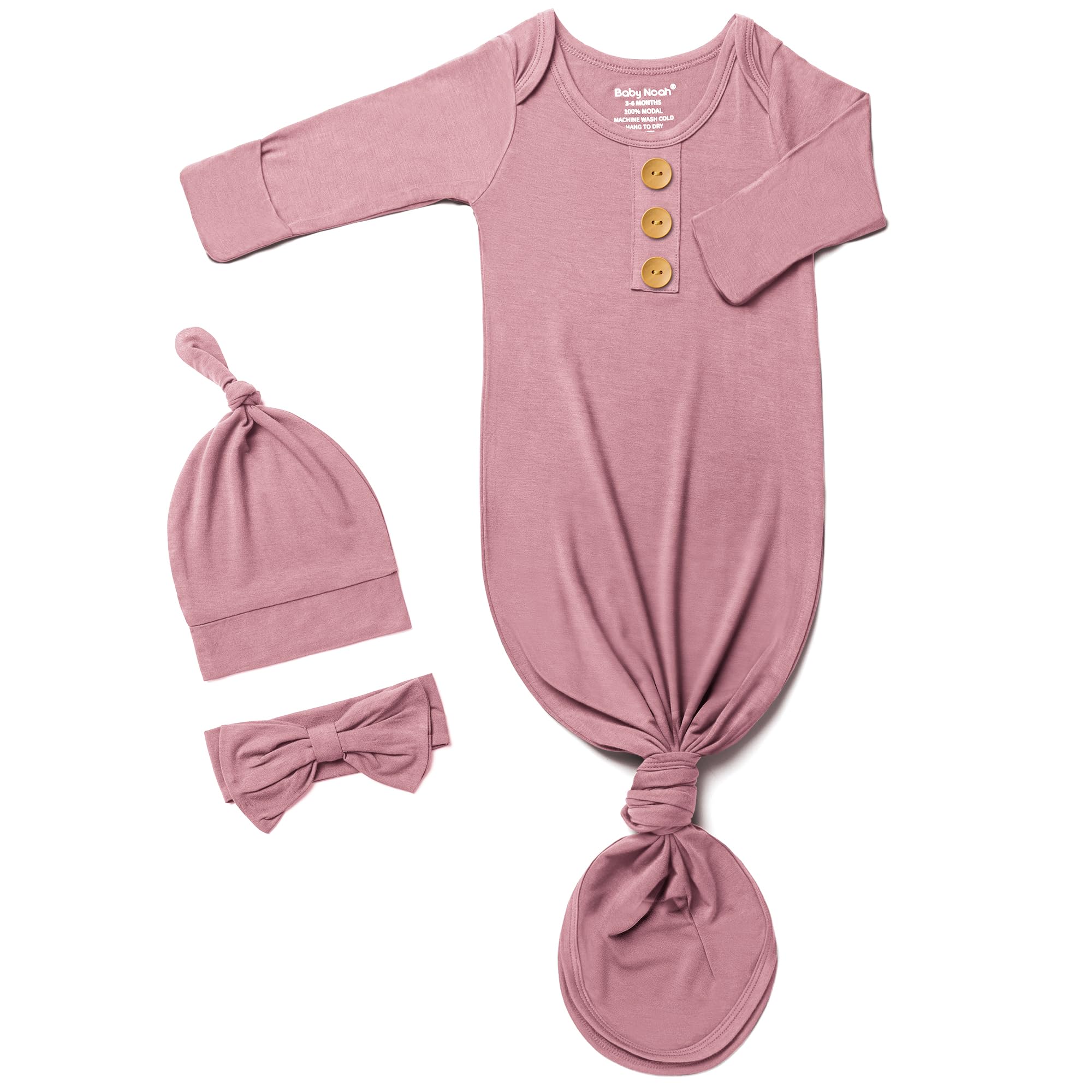 Baby Noah Knotted Gown