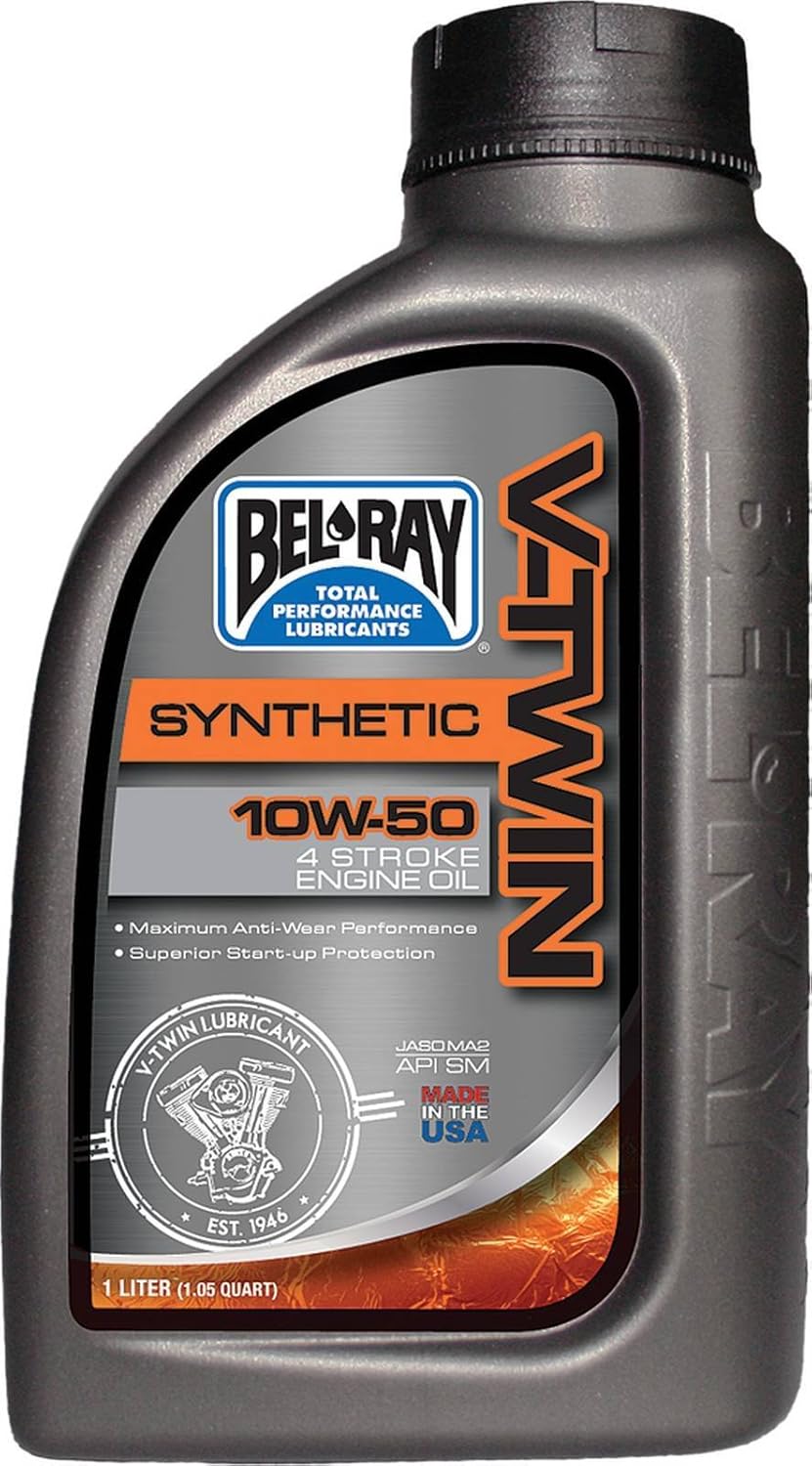 Bel-Ray V-Twin Synthetic Motor Oil 10W50 - 1L. 96915-BT1