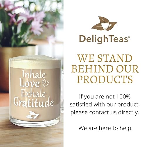 Miniatura 8 de DelighTeas Té orgánico de desintoxicación del hígado con taza de té inspiradora  Alivio del estómago y limpieza del hígado  Cardo lechero ayurvédico