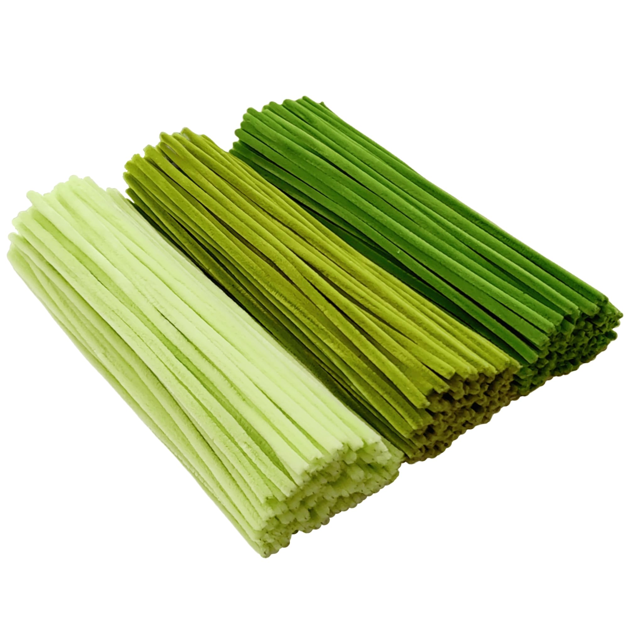 300 Piezas Limpiapipas Chenilla Verde(30CM x 6mm),Limpiapipas verdes para manualidades: para hacer flores, animales, decoraciones para el hogar y actividades creativas,Green Pipe Cleaner