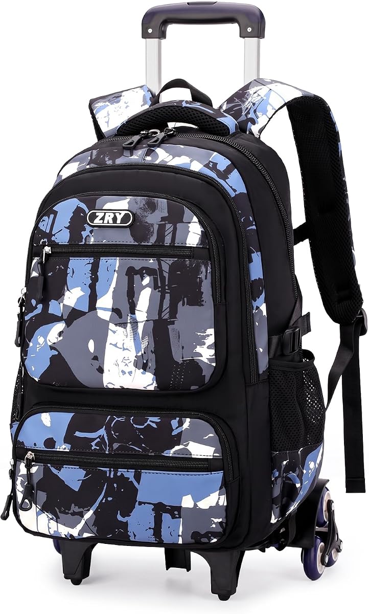 Amythe Mochila con Ruedas para Adolescentes Chicos