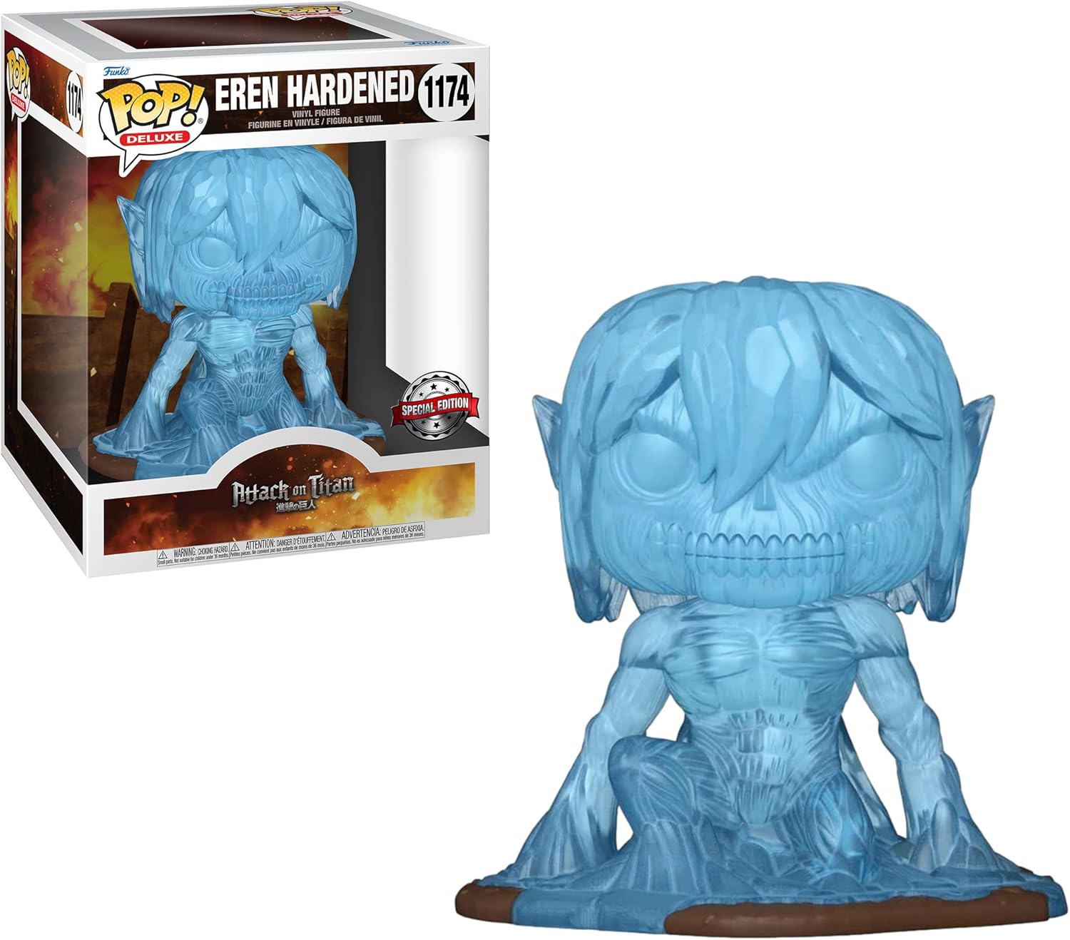 Funko Pop! Animation: Attack on Titan - Eren Hardened Special Edition Multicolor Exclusive #1174