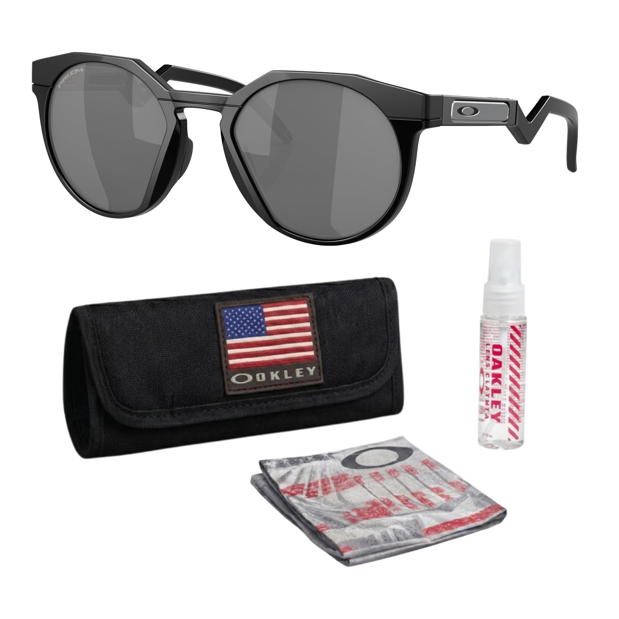 OAKLEY HSTN OO9242 - Gafas de sol redondas con kit oficial de gafas