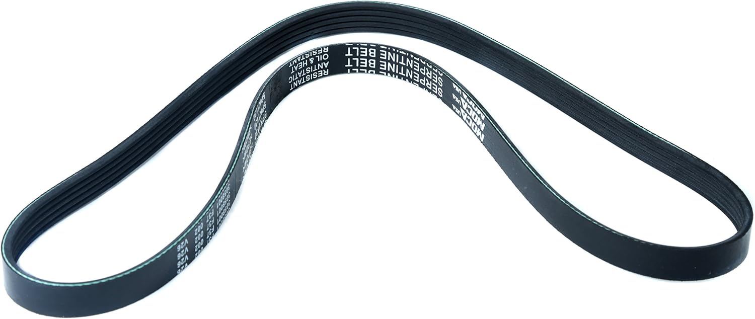 MOCA 5PK1130 EPDM Serpentine Belt Fits 04-06 for Kia for Sorento 3.5L V6 Gas DOHC & 97-04 for Mitsubishi Montero Sport 3.5L V6 Gas SOHC