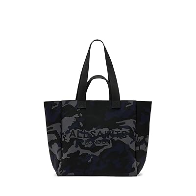 AllSaints Izzy East/West Tote Tote Handbags Camo Blue, Polyester