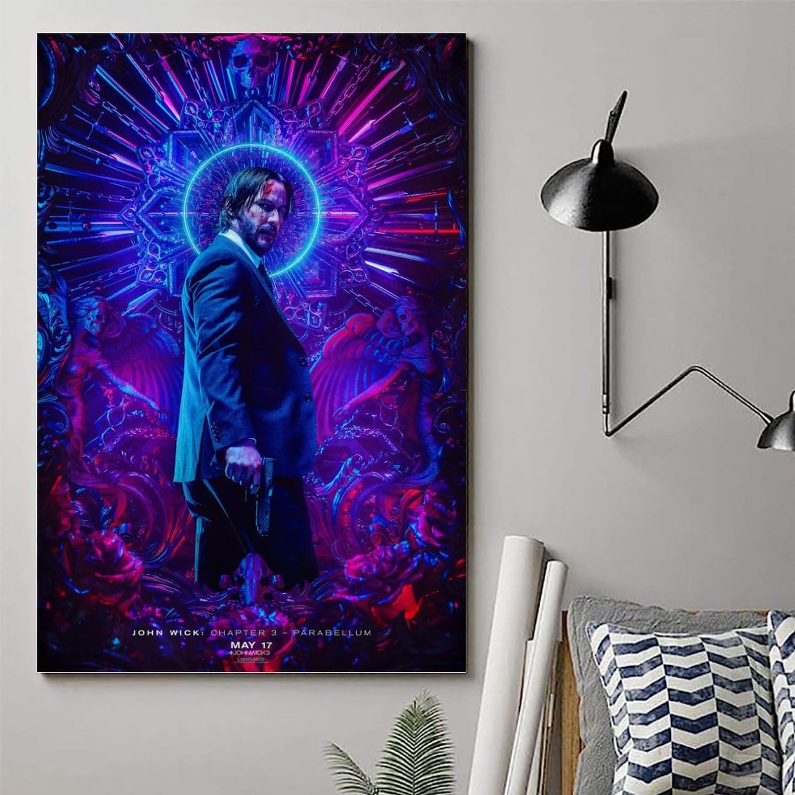 Amazon.com: NBHDWF John Wick Poster Classic Movie Vintage Posters