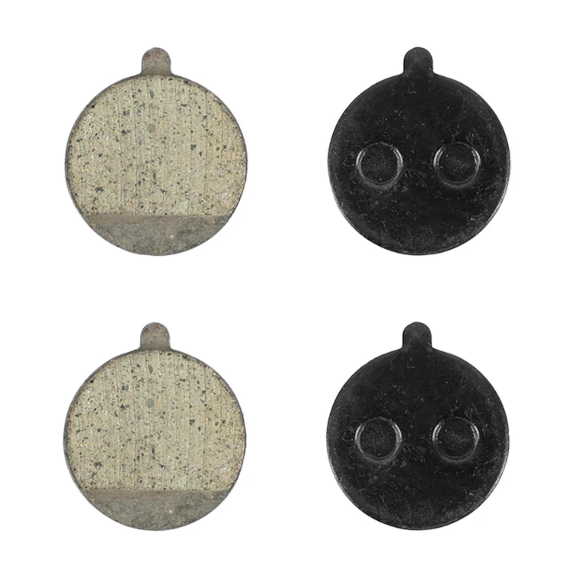 cyclingcolors Scooter Brake Pads Compatible with CT005-R XIAOMI PRO Resin 2.3 mm Diameter 21 mm Organic Material Resin Silent Progressive Braking, 2 Pairs