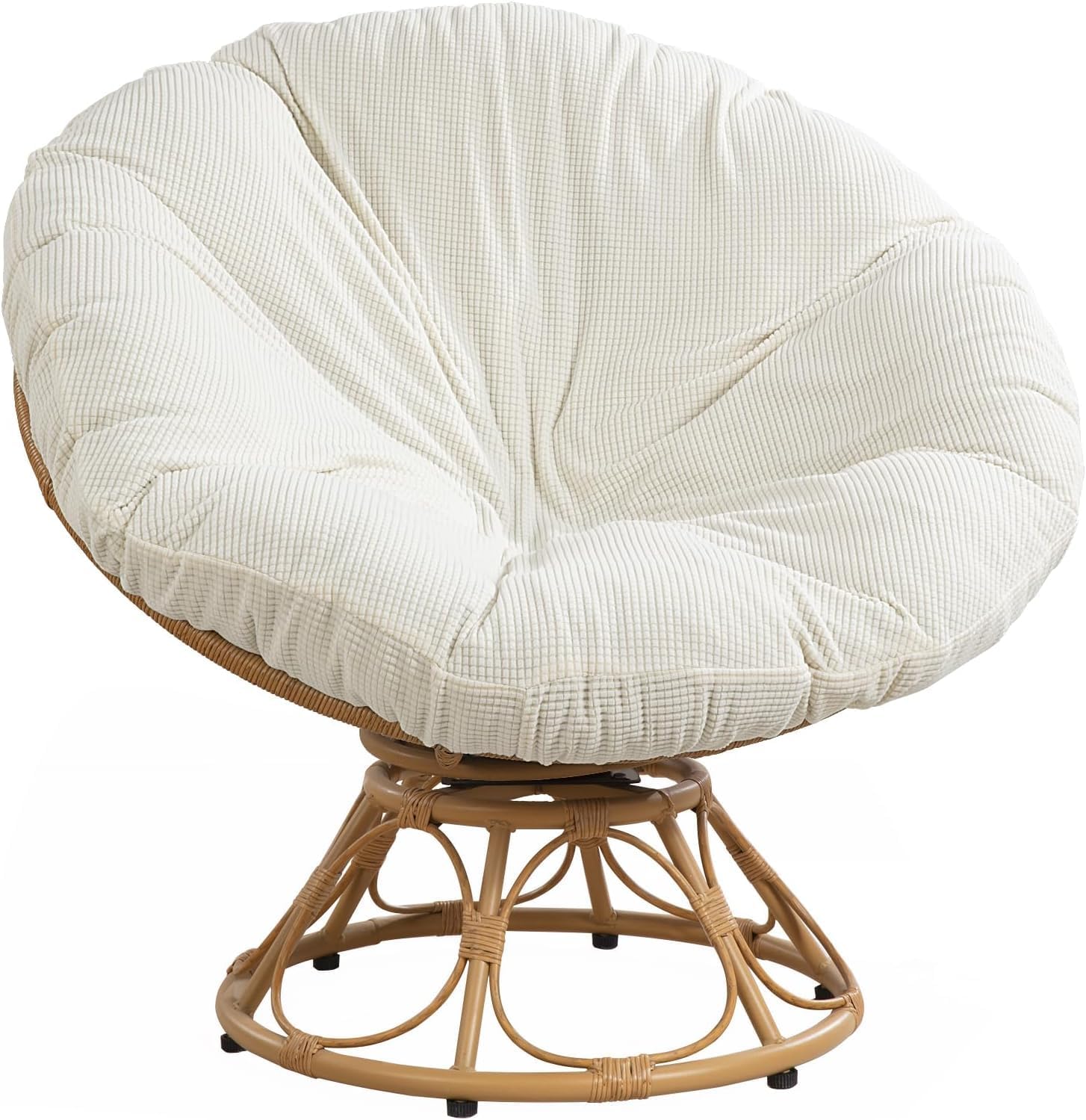 HOMBYS Cover for Papasan Cushion, Soft Slipcover Only
