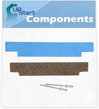 306508 Dryer Bearing Kit Replacement for Maytag LDE7500ACL Dryer - Compatible with 306508 Tumbler Bearing Kit Front Glide Rivets and Pad - UpStart Components Brand