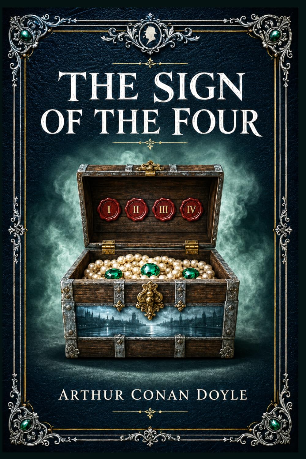 The Sign of the Four: A classic detective adventure with Holmes and Watson, secret pearls, colonial shadows, ruthless revenge, and a foggy London pursuit