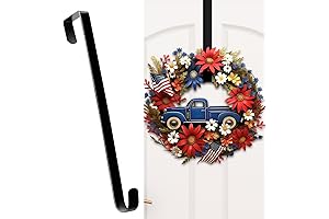 Impressive Metal Wreath Hanger for Majestic Doorway Enhancements