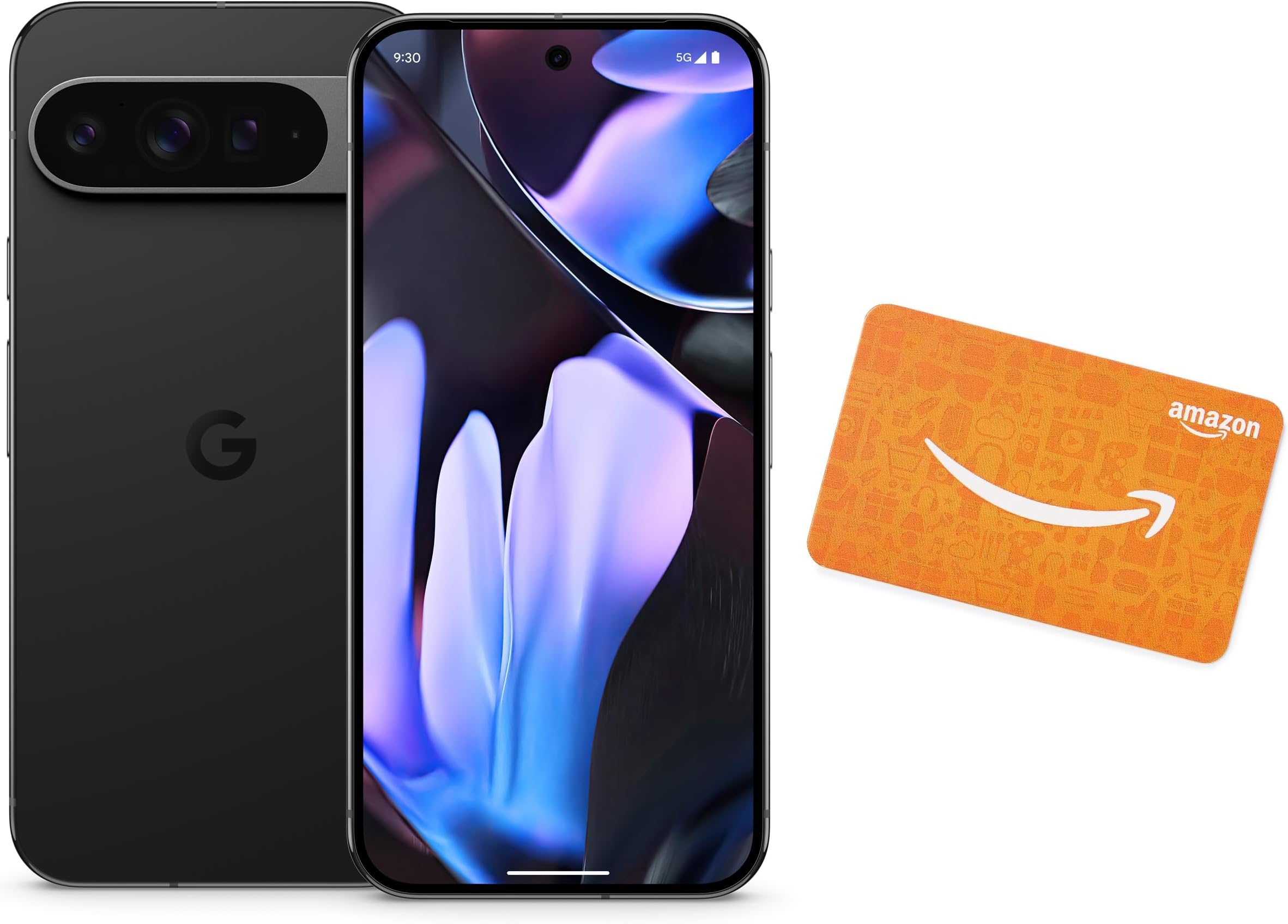 Google Pixel 9 Pro XL - Obsidian - 512 GB with $200 Amazon Gift Card